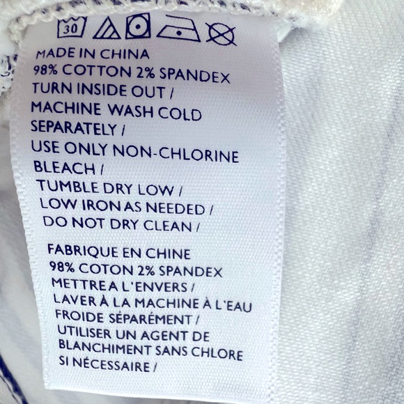 BDG kick flare high rise cropped 27 black white striped new nwt - Picture 12 of 12